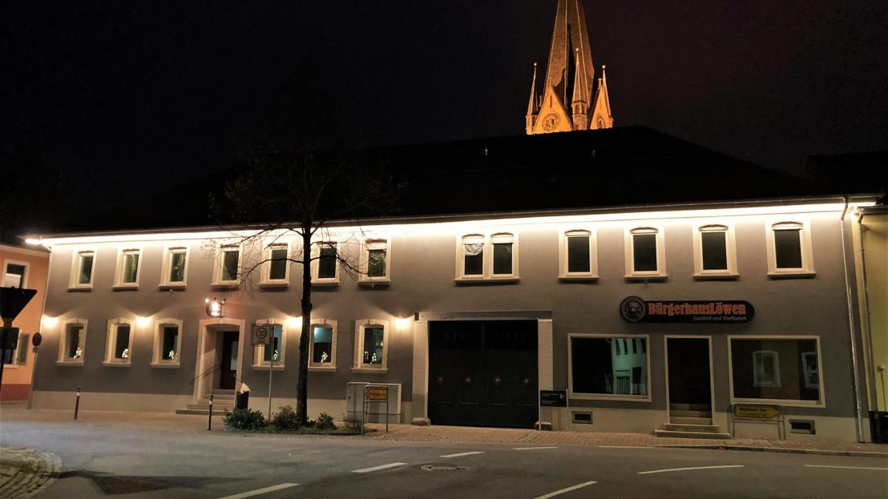 Hotel Buergerhausloewen Philippsburg Zewnętrze zdjęcie