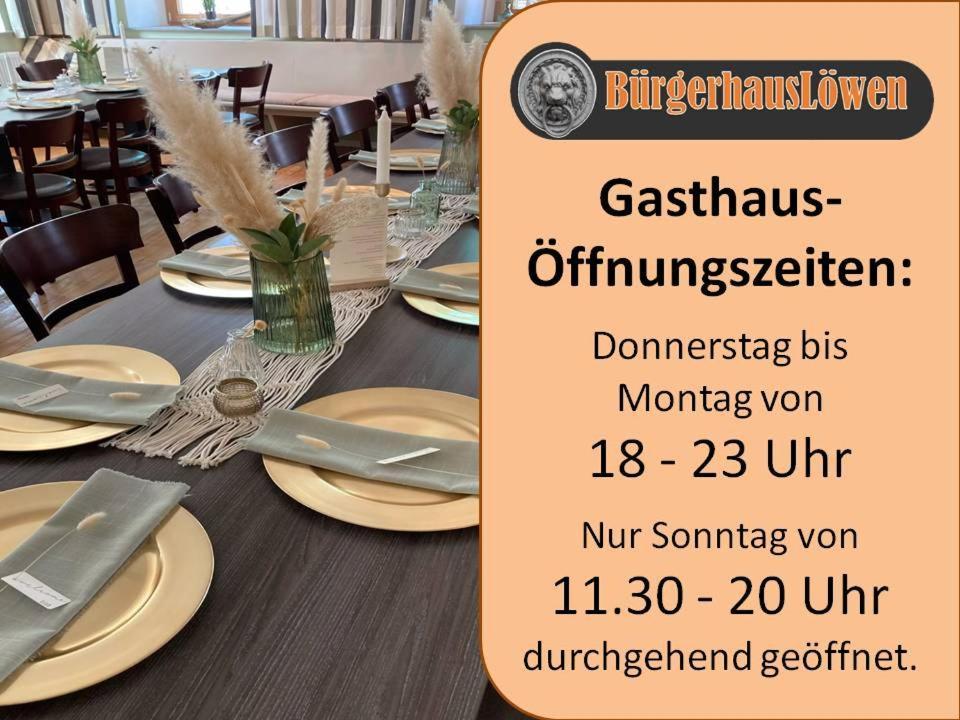 Hotel Buergerhausloewen Philippsburg Zewnętrze zdjęcie
